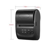 Stampante per Ricevute Stampante Termica Portatile Stampante Termica Compatibile con Carta Termica 58 Mm Stampa Trasparente Applicabile a Smartphone e Computer (Spina europea)