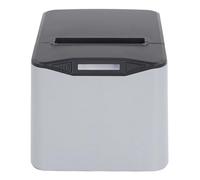 Stampante per Ricevute, Supporto da 80 Mm Stampa Continua 300 Mm/s 100-240 V Porta USB Salvaspazio Porta di Rete Stampante Termica con Taglierina Automatica per Ristorante (Spina