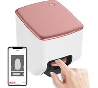 Stampante per unghie 3D con controllo app e WiFi, stampante intelligente per nail art per salone di casa, rilevamento automatico dei bordi con stampa rapida 10 secondi per gli amanti delle unghie