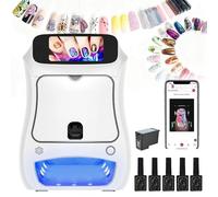 Stampante per Unghie, Nail Art Machine, Supporta Wi-Fi/DIY/USB, Riconosce Automaticamente La Forma Dell'unghia, Stampa E Asciugatura Come Se Fossero Una Cosa Sola