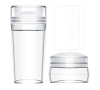 Stampante per unghie per design francese - Kit di 4 strumenti per nail design con raschietto | Utensile per la cura delle mani per vacanze matrimoni spa spose viaggi quotidiani salone feste di