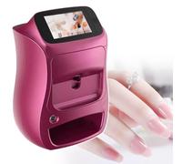 Stampante Per Unghie Personalizzabile 3D, Nitidezza Di Stampa A 1200 Dpi, Controllo Touch Screen, Stampa E Pianto, Per Studio Di Unghie/Amanti Delle Unghie/Manicurista