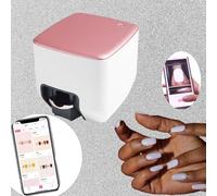 Stampante per Unghie Portatile per Nail Art | Kit Manicure Fai da Te & Starter Kit Business in 10s | Stampa Foto Personalizzate, Animali, Loghi | Idea Regalo per Donna, Ragazza