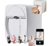 Stampante per Unghie, Stampante per Nail Art, AI riconosce la struttura della staffa, supporto WiFi/fai -da -te/USB, risoluzione di stampa 2400dpi, for trasporto in viaggio, partito, evento(White)