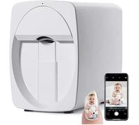 Stampante per Unghie, Stampante per Nail Art, Multifunction Portable Digital Mobile Nail Painting Machine, macchina for una stampante for unghie intelligente automatica(White)