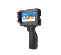 Stampante Portatile, 12.7mm 18 lingue Stampa a getto d'inchiostro palmare rqr. Bar Codice Batch Data Numero logo Etichetta da data di scadenza Etichetta Portatile Jet Geet Inkjet Printer Stampa Quando