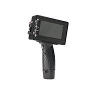 Stampante Portatile, 12.7mm Variabile QR. Codice batch DATA NUMERO NUMERO Logo DATA DI SCADUTA DELLA DATA Etichetta Mobile Portable Jet Hampheld Stampante a getto d'inchiostro termico Stampa Quando Vu