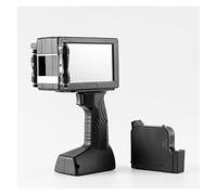 Stampante Portatile, 40 lingue variabili da 25,4 mm QR. Codice batch DATA NUMERO NUMERO Logo Etichetta DATA Etichetta Mobile Portatile portatile Stampante a getto d'inchiostro portatile(1set with 2Bla