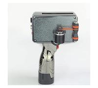 Stampante Portatile, 5 lingue 12,7 mm Immagine Immagine Codice QR Numero di serie Maschera portatile Stampante online Stampante a getto d'inchiostro termica portatile a getto manuale Stampa Quando Vuo