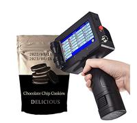 Stampante portatile a getto d'inchiostro portatile Data di produzione Etichetta con codice a barre Codifica macchina Numero di lotto QR Permanente Asciugatura rapida(Printer-Black Ink)