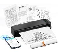 Stampante Portatile A4 Stampante Termica Compatibile con iPhone