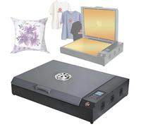 Stampante Portatile DTF Da 40*32cm a Doppio Riscaldamento, Scalda Rapidamente/facile Da Usare/piastra Portatile a Doppio Riscaldamento In Alluminio, Temperatura Massima 200 Cm, Per Segni Di Abbigliame