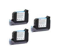Stampante portatile JS12 600 DPI di livello A, asciugatura rapida, eco solvente, altezza di stampa 12,7 mm, stampante a getto d'inchiostro, cartuccia d'inchiostro colorata per testo codice(3pcs)