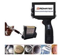 Stampante Portatile, Logo inchiostro di ricarica da 13,5 mm QR. Codice Numero di serie Portatile Maschera portatile Stampante online Stampante a getto d'inchiostro termico a getto in mano Stampa Quand