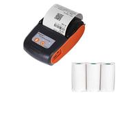 Stampante Portatile, Mini Pocket Wireless Ricevuta termica Stampante Bluetooth-Meno Compatibile in Inchiostro Bill Machine Stampanti Macchina for telefoni cellulari Documenti della stampante Stampa Qu
