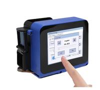 Stampante portatile Mini Split Stampante a getto d'inchiostro portatile da 12,7 mm Macchina for la codifica della data del logo immagine del codice a barre QR non crittografata Stampa multiformato(Wit
