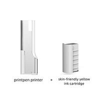 Stampante Portatile, Penna for stampa di etichette portatile Mini piccola stampante for tatuaggi Immagine LOGO Codice QR Codice a barre Intelligenza wireless a getto d'inchiostro Stampa Quando Vuoi(Pr