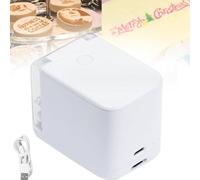 Stampante portatile per alimenti per cucina fai da te, mini stampante per caffè e latte, penna portatile per uso alimentare per pane e creazioni gourmet