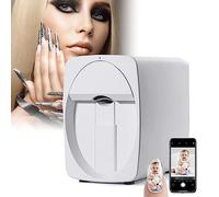Stampante Portatile per Nail Art, Stampante Automatica Intelligente 3D per Unghie, Supporta WiFi/Fai da Te, riconoscimento AI della Superficie dell'unghia, Macchina con Custodia in Metallo per Salone