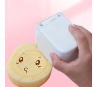 Stampante portatile per torte da 1200 Dpi - Mini stampante a getto d'inchiostro a colori per alimenti per motivi fai da te su caffè, dessert, sicura da mangiare, uscita rapida - Controllo APP,