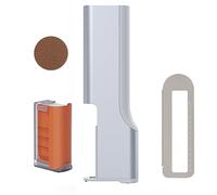 Stampante portatile per torte - Mini stampante alimentare portatile per motivi personalizzati su bevande, macaron, hamburger, cioccolato e pane. Stampa veloce e connettività WiFi per un facile