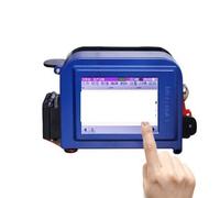 Stampante portatile Piccola macchina di codifica portatile Logo ad alta precisione La stampante a getto d'inchiostro ad asciugatura rapida può connettersi al telefono cellulare ,Forte adesione(Cp12 bl