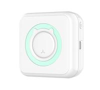 Stampante Portatile, Pocket Clearly Stampante termica Portatile in modalità wireless BT Connect 200 dpi Stampa di elenchi di memo for etichette Mini stampante fotografica wireless Stampa Quando Vuoi(G