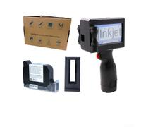 Stampante portatile portatile 12,7 mm Codificatore industriale a getto d'inchiostro per data di scadenza Numero di lotto Logo Testo sulla bottiglia Cavo Tubo Tessuto per superficie - LCD Touch Screen