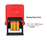 Stampante Portatile, Sacchetto di plastica for alimenti portatile Bottiglia Lattina di metallo Timbro con data Nero Inchiostro ad asciugatura rapida Stampante for data Stampante for sigilli Solido pun