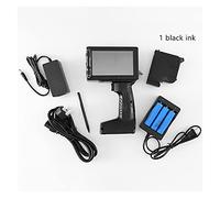 Stampante Portatile, Stampante a getto d'inchiostro portatile 40 Language Expiry Data Etichetta Variabile Portatile Stampa variabile 60 0DPI. Macchina for stampante inkjet intelligente(1set with 1Blac