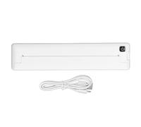 Stampante Portatile, Stampante Termica Wireless Bluetooth A4 Stampante Compatta Senza Inchiostro per Telefono Supporto Carta Termica 210mm, Piccole Stampanti per Ufficio Mobile