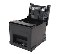 Stampante POS, Comando POS USB Avviso Caricamento Carta 80mm 100-240V Stampante Termica per Biglietti con Taglierina Automatica per Cucina (Spina UE)