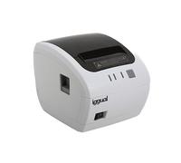 iggual - TP Easy 80 W USB- Stampante termica per biglietti e ricevute 80 mm per POS USB + RJ11-230 mm/s- Taglio automatico - Negozi, Ristoranti, Retail- Compatibile Windows/Android/macOS- Bianco