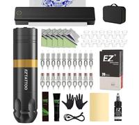 Stampante Stencil Tattoo Kit - Macchinetta per Tatuaggi Kit Completo con Stampante Tattoo Stencil, Macchinetta Tatuaggi Professionale, 20Pz Aghi Tattoo per Principianti e Artisti