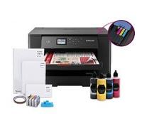 STAMPANTE SUBLIMATICA EPSON A3 - FORMATO A3 - CON CARTUCCE RICARICABILI ADATTE - INCHIOSTRO E CARTA INCLUSI NEW