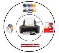 STAMPANTE SUBLIMATICA EPSON A4 CON CARTUCCE RICARICABILI ADATTE PER INCHIOSTRO SUBLIMATICO - CARTA E INCHIOSTRO NEW