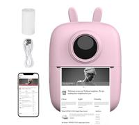 Stampante tascabile | Stampante termica per etichette abilitata da 1000 mAh - Etichettatrice e macchina per adesivi, piccola stampante wireless portatile per, riviste, note