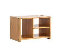 Stampante tavolo stampante armadio stampante rack desktop finitura mensola di bambù tavolo stampante rack da tavolo staffa da tavolo multi-strato per ufficio archiviazione e organizzazione (colore