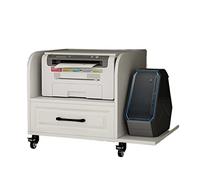 Stampante tavolo stampante armadio ufficio mensola rimovibile tavolo rack di stoccaggio rack stampante rack principale rack ufficio stoccaggio e organizzazione (colore: ottone, dimensioni: piccolo