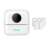 Stampante termica Bluetooth Mini Student Domanda sbagliata con 5 rotoli di carta