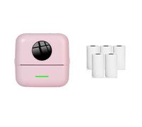 Stampante termica Bluetooth Mini Student Domanda sbagliata con 5 rotoli di carta