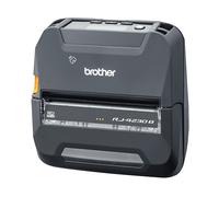 Brother RJ4230B, Stampante portatile fino a 4", Termica diretta, USB | Bluetooth e NFC, Fino a 127 mm/sec, Colore Nero