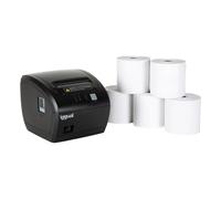 Stampante termica Ethernet iggual TP7001 Kit 5 rotoli taglio automatico