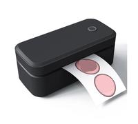 Stampante termica for etichette Predisposta for fogli compatibile con l'e-commerce: stampa rapida for esigenze aziendali, Uso quotidiano affidabile(Noir)