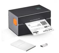 Stampante Termica Label Printer Bluetooth, Stampante per Etichette Adesive 4x6, Etichettatrice Termica Compatibile con Windows/Mac OS/Linux/Chromebook, Supporta DHL, USPS, FedEx, Shopify, Ebay, Amazon