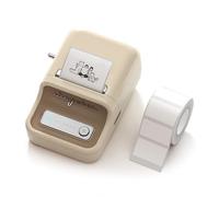 STAMPANTE PER ETICHETTE NIIMBOT B21S beige 20-50 mm 300 dpi BT USB-C