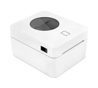Stampante termica per etichette da tavolo per 4x6'' Stampa di etichette per pacchi di spedizione Etichettatrice tutto in uno Connessione USB+LAN cablata Stampante termica per adesivi ad alta velocità