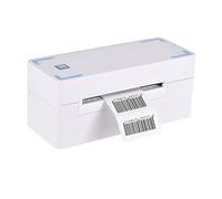 Stampante termica per etichette di spedizione 4 pollici Desk Express Etichetta adesiva per codici a barre 4x6 Connessione wireless USB e BT portatile max. Larghezza carta 80 mm 180 mm/s Supporto