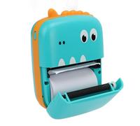 Stampante Termica per Etichette, Mini Stampante 200 DPI, Macchina per Stampante per Etichette Ricaricabile, Stampante Termica Portatile per Immagini Etichette Testi