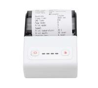 Stampante termica per ricevute da 58 mm USB + Bluetooth - Soluzione di stampa POS portatile White+Grey